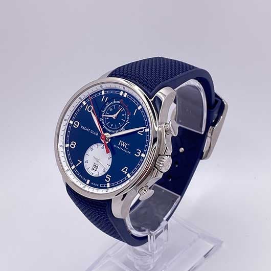 IWC ポルトギーゼ ヨットクラブ クロノグラフ オールバー・ブラウン IW390704 ブルー/ホワイト 中古 サブカット 1枚目
