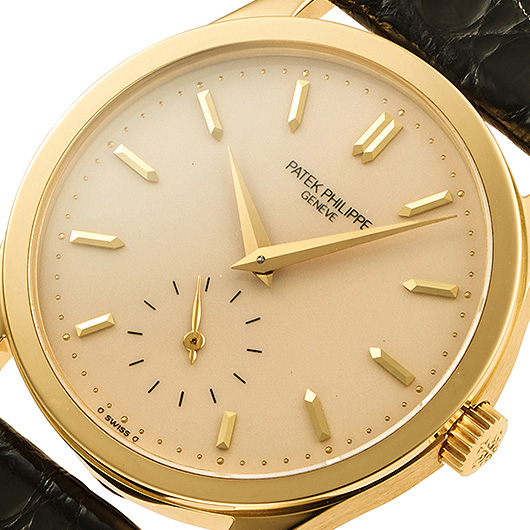 パテックフィリップ カラトラバ 3796J-012 アイボリー 中古 サブカット 1枚目