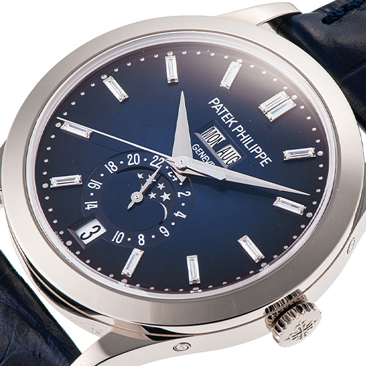 パテックフィリップ 年次カレンダー 5396G-017 ブルー 中古 サブカット 1枚目