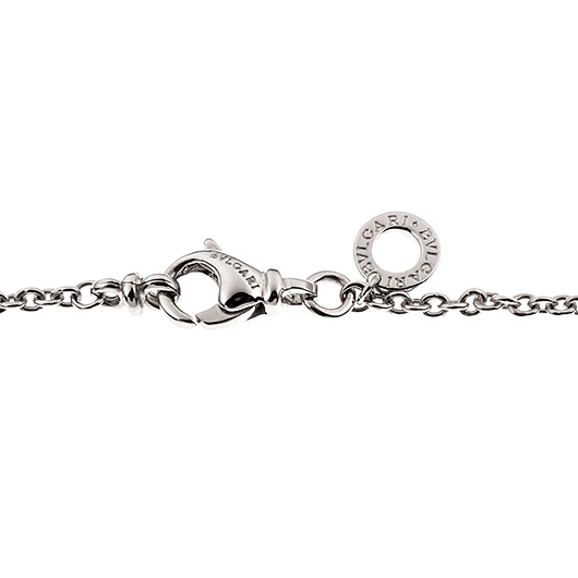 ブルガリ ビー・ゼロワン ネックレス ホワイトゴールド/シルバー 中古 サブカット 3枚目