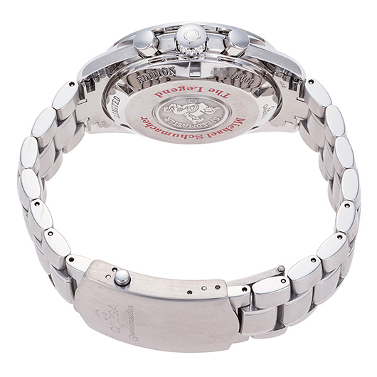 オメガ スピードマスター シューマッハ レジェンド 3559-32 アイボリー/ブラック 中古 サブカット 2枚目