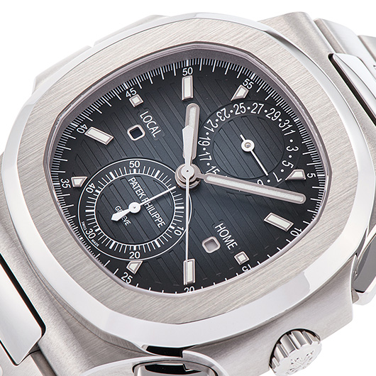 パテックフィリップ ノーチラス トラベルタイム クロノグラフ 5990/1A-011 ブルー 新品未使用 サブカット 1枚目