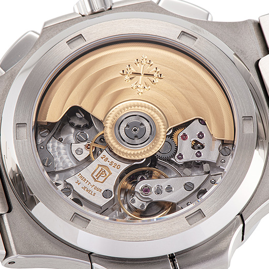 パテックフィリップ ノーチラス トラベルタイム クロノグラフ 5990/1A-011 ブルー 新品未使用 サブカット 3枚目