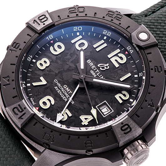 ブライトリング アベンジャー オートマティック GMT 44 S32320101B1X1 ブラック 新品 サブカット 1枚目