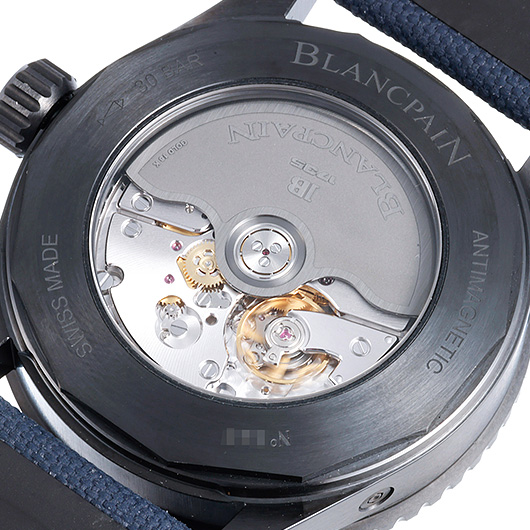 ブランパン フィフティ ファゾムス バチスカーフ コンプリート カレンダー 5054-0140-O52A ブルー 新品未使用 サブカット 3枚目
