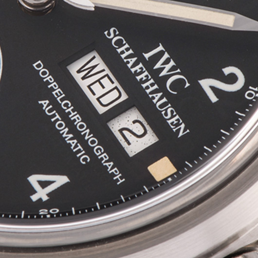 IWC ドッペルクロノ IW371303 ブラック 中古 サブカット 3枚目