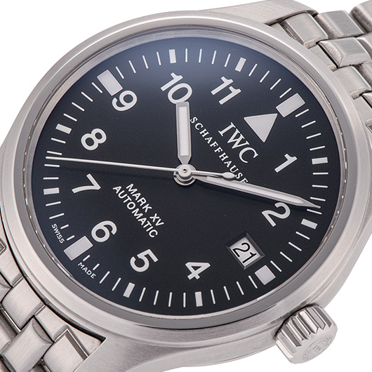 IWC マーク15 IW325301 ブラック 中古 サブカット 1枚目