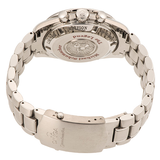 オメガ スピードマスター シューマッハ レジェンド 3559-32 アイボリー/ブラック 中古 サブカット 2枚目