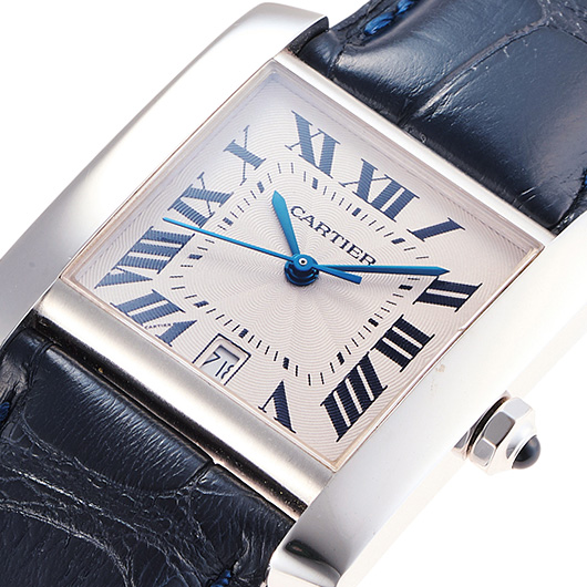 カルティエ タンクフランセーズ LM W50011S3 シルバー 中古 サブカット 1枚目