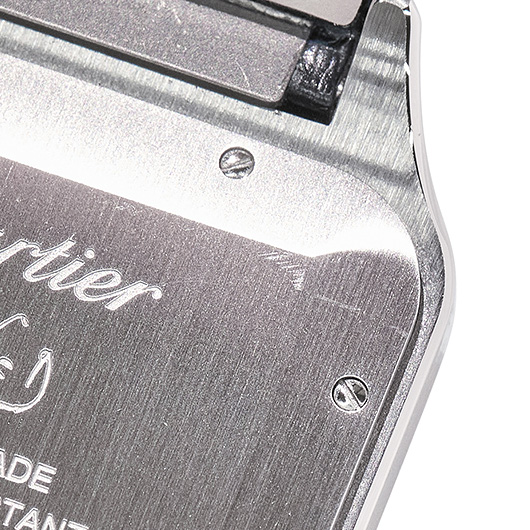 カルティエ サントス　デュモン　XL WSSA0032 シルバー 中古 サブカット 3枚目