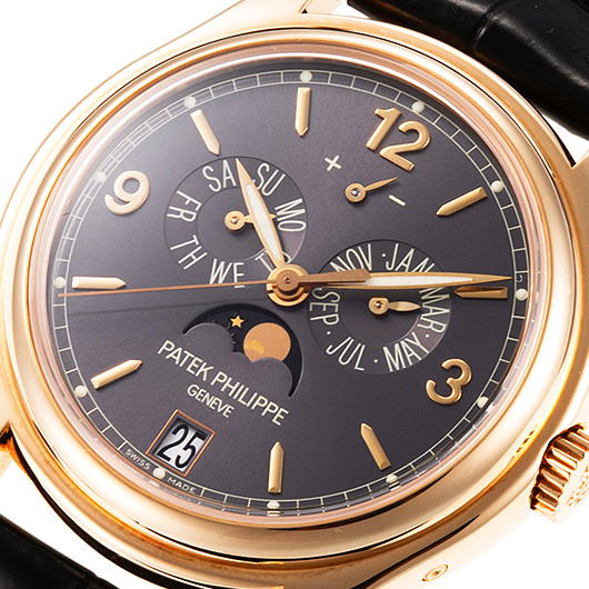 パテックフィリップ 年次カレンダー 5146J-010 グレー（スレート） 中古 サブカット 1枚目