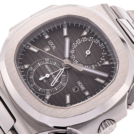 パテックフィリップ ノーチラス トラベルタイム クロノグラフ 5990/1A-001 ブラック 中古 サブカット 1枚目