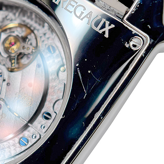 ジラールペルゴ ヴィンテージ1945 XXL ラージデイト ムーンフェイズ 25882-11-223-BB6B グレー 中古 サブカット 7枚目