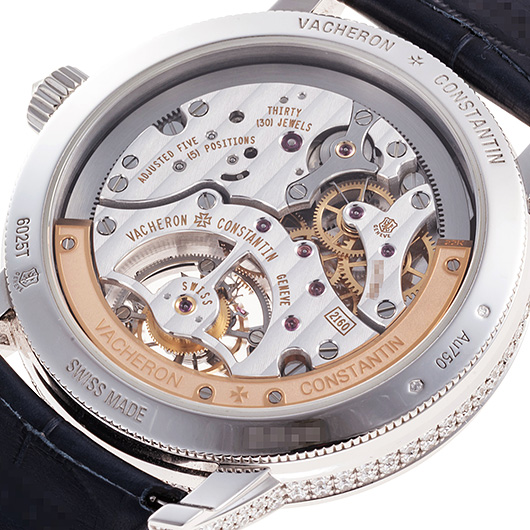 ヴァシュロンコンスタンタン トラディショナル トゥールビヨン ジュエリー 6025T/000G-B635 シルバー 中古 サブカット 3枚目