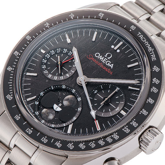 オメガ スピードマスター ムーンフェイズ 304.30.43.52.01.001 ブラック 中古 サブカット 1枚目