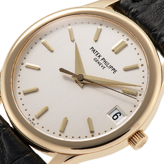 パテックフィリップ カラトラバ 3998J-001 シルバー 中古 サブカット 1枚目