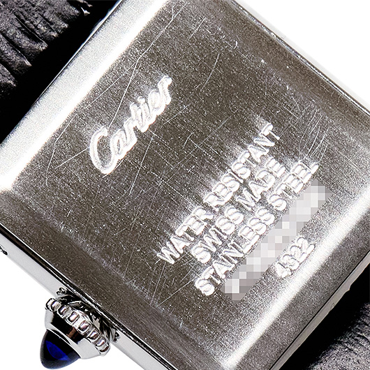 カルティエ タンク マスト ウォッチ SM WSTA0042 シルバー 中古 サブカット 3枚目