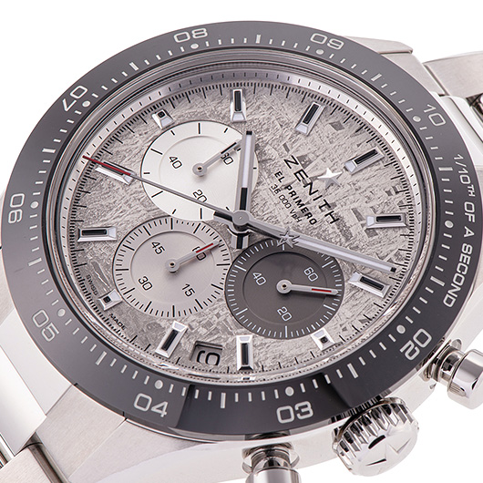 ゼニス クロノマスター スポーツ スチール 03.3120.3600/76.M3100 グレー/マルチカラー 中古 サブカット 1枚目