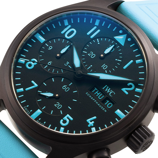 IWC パイロットウォッチ クロノグラフ 41 ジョージ・ラッセル IW389411 ブラック 新品 サブカット 1枚目