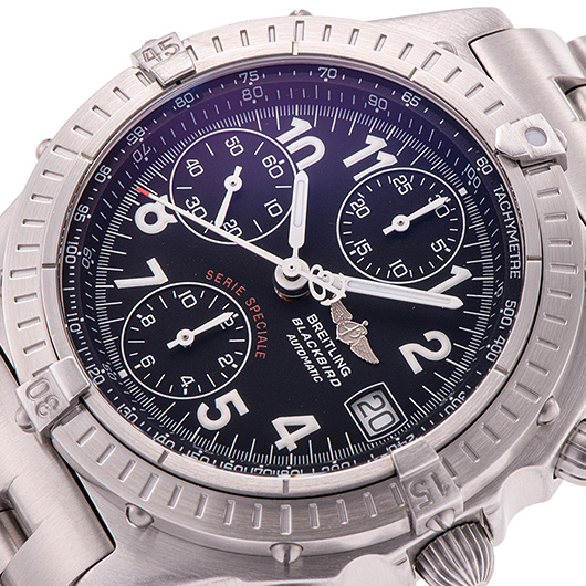 ブライトリング クロノマット ブラックバード A146BLAPA ブラック 中古 サブカット 1枚目