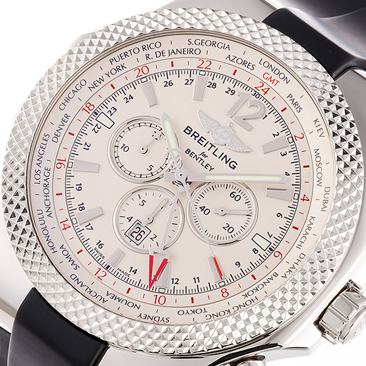 ブライトリング ベントレー GMT A476G57GRC ホワイト 中古 サブカット 1枚目