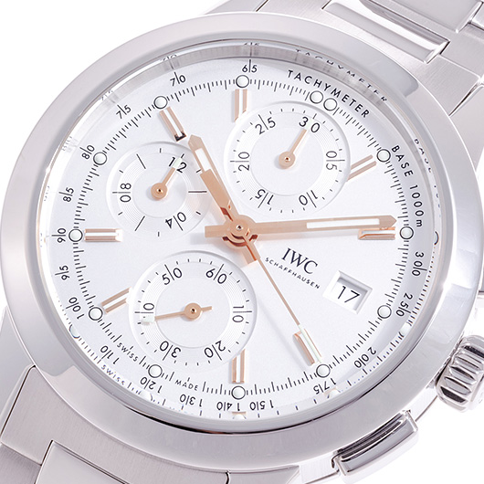 IWC インヂュニア クロノグラフ IW380801 シルバー 中古 サブカット 1枚目