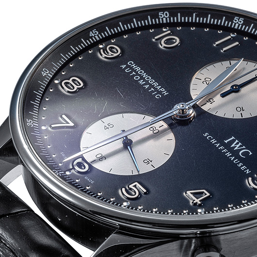 IWC ポルトギーゼ IW371404 ブラック/シルバー 中古 サブカット 3枚目