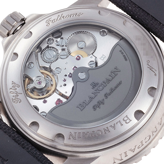 ブランパン フィフティ ファゾムス 5015-12B30-B52A ブラック 中古 サブカット 3枚目