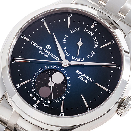 ボーム＆メルシェ クリフトン ボーマティック 10725 M0A10725 ブルー 新品 サブカット 1枚目