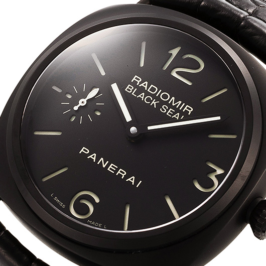 パネライ ラジオミール ブラックシール セラミック PAM00292 ブラック 中古 サブカット 1枚目