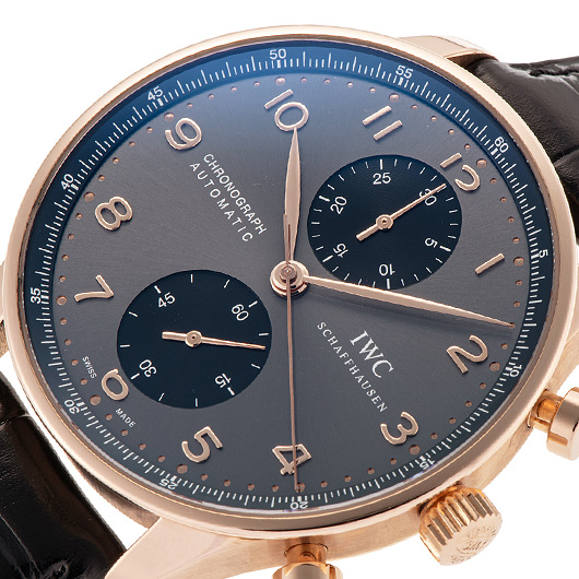 IWC ポルトギーゼ クロノグラフ IW371482 グレー/ブラック 中古 サブカット 1枚目