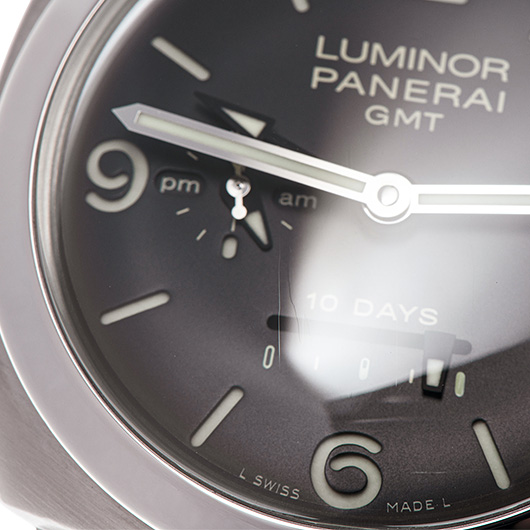 パネライ ルミノール1950 10デイズ GMT PAM00270 ブラック 中古 サブカット 4枚目