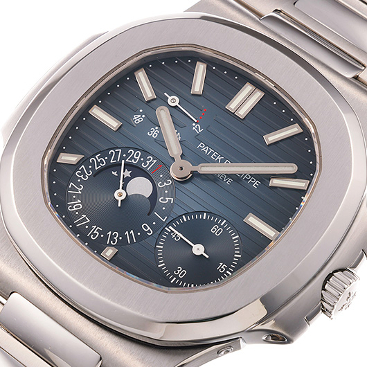 パテックフィリップ ノーチラス プチコンプリケーション 5712/1A-001 ブルー 中古 サブカット 1枚目