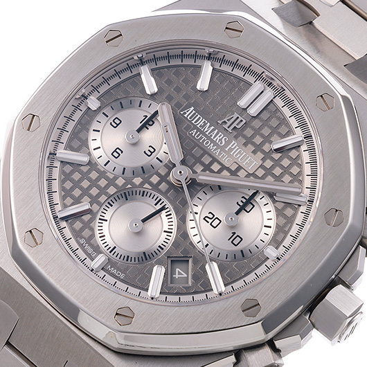 オーデマ・ピゲ ロイヤルオーク クロノグラフ 26315ST.OO.1256ST.02 グレー/シルバー 中古 サブカット 1枚目