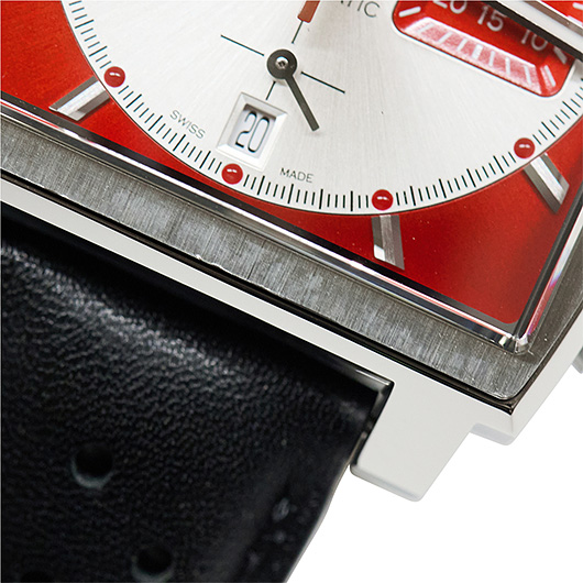タグ・ホイヤー モナコ グランプリ ドゥ モナコ ヒストリック リミテッド CBL2114.FC6486 レッド/シルバー 中古 サブカット 4枚目