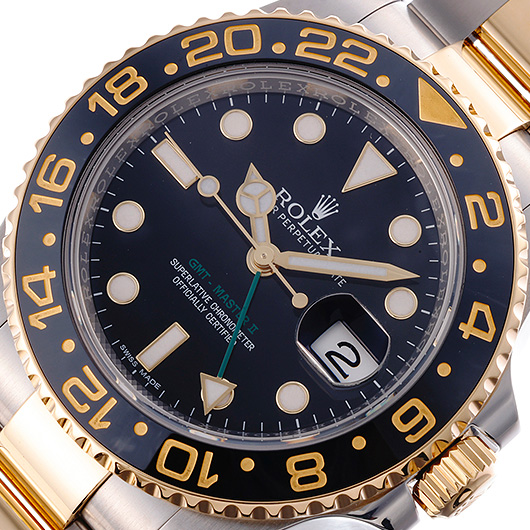 ロレックス GMTマスターⅡ 116713LN ブラック 中古 サブカット 1枚目