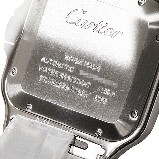 カルティエ サントス ドゥ カルティエ LM WSSA0048 ブルー 中古 サブカット 3枚目
