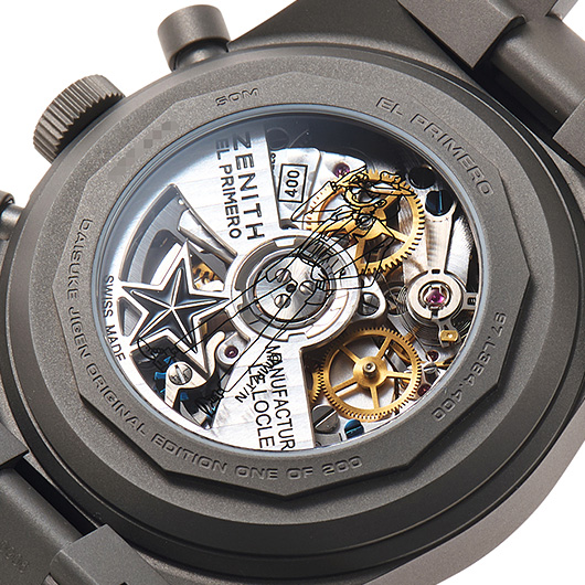 ゼニス クロノマスター リバイバル 次元大介エディション 97.L384.400/04.M384 ベージュ/ブラック 中古 サブカット 3枚目