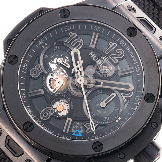 ウブロ ビッグ・バン リローデッド オールブラック 421.CX.1140.NR.RLD ブラック 新品 サブカット 1枚目