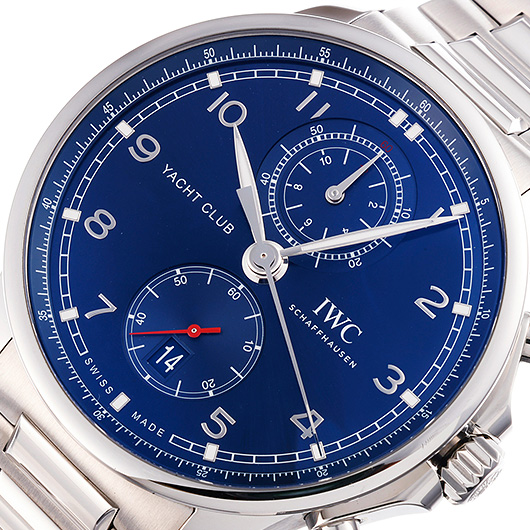 IWC ポルトギーゼ ヨットクラブ クロノグラフ IW390701 ブルー 新品未使用 サブカット 1枚目