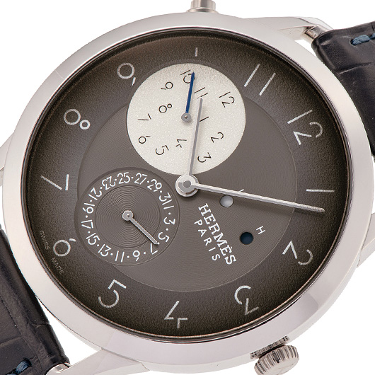 エルメス スリム ドゥ エルメス CA5.860 グレー 中古 サブカット 1枚目
