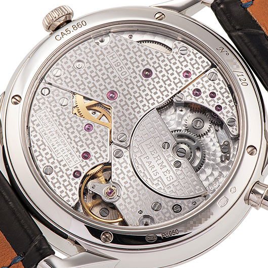 エルメス スリム ドゥ エルメス CA5.860 グレー 中古 サブカット 3枚目