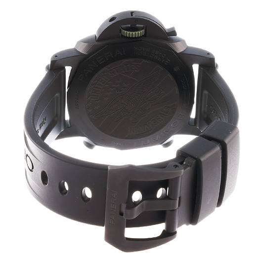 パネライ ルミノール クロノ カーボテック ネイビーシールズ PAM01419 ブラック 新品未使用 サブカット 2枚目