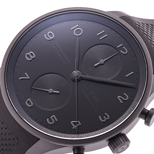 IWC ポルトギーゼ クロノグラフ IW371631 ブラック 新品 サブカット 1枚目