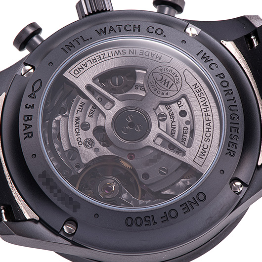 IWC ポルトギーゼ クロノグラフ IW371631 ブラック 新品 サブカット 3枚目