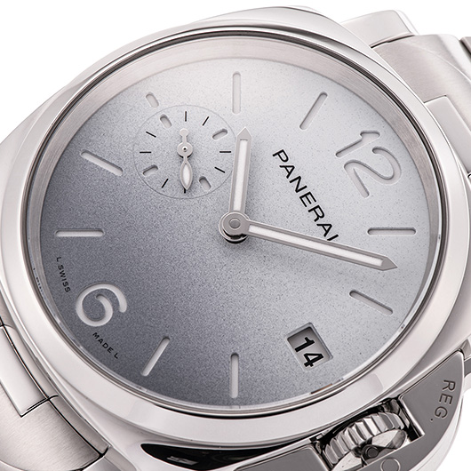 パネライ ルミノール ドゥエ パステロ PAM01309 ライトブルー 中古 サブカット 1枚目