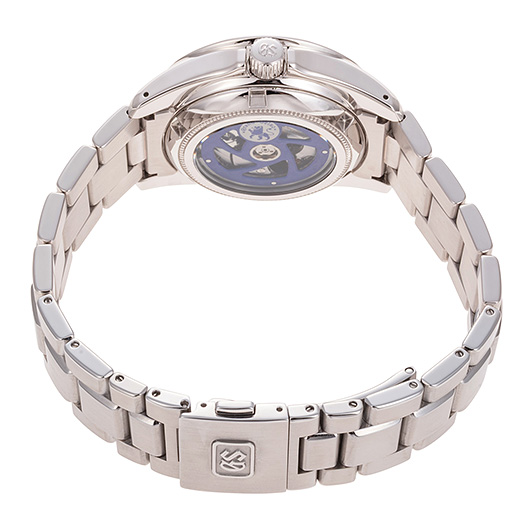 セイコー グランドセイコー メカニカル GMT 10周年記念 SBGM029 ブルー 中古 サブカット 2枚目