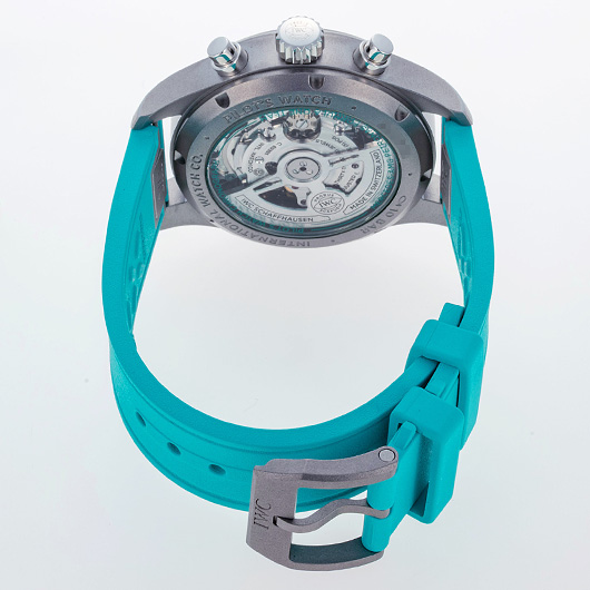 IWC パイロットウォッチ クロノグラフ 41 メルセデス AMG ペトロナス フォーミュラワン チーム IW388108 ブラック/ターコイズ 新品 サブカット 2枚目