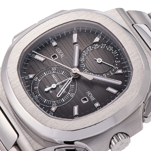 パテックフィリップ ノーチラス トラベルタイム クロノグラフ 5990/1A-001 ブラック 中古 サブカット 1枚目