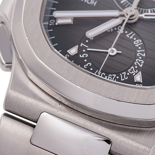 パテックフィリップ ノーチラス トラベルタイム クロノグラフ 5990/1A-001 ブラック 中古 サブカット 5枚目